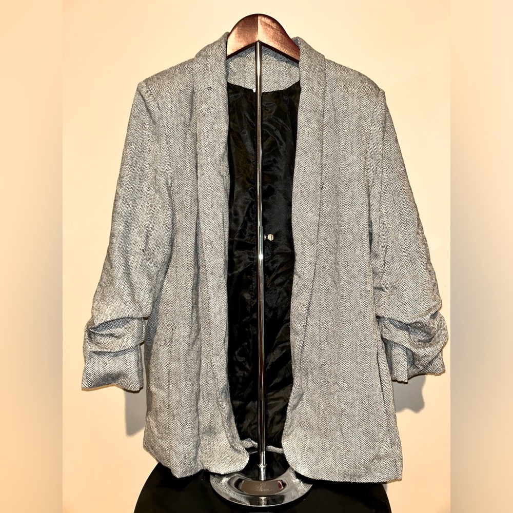 Gray Blazer